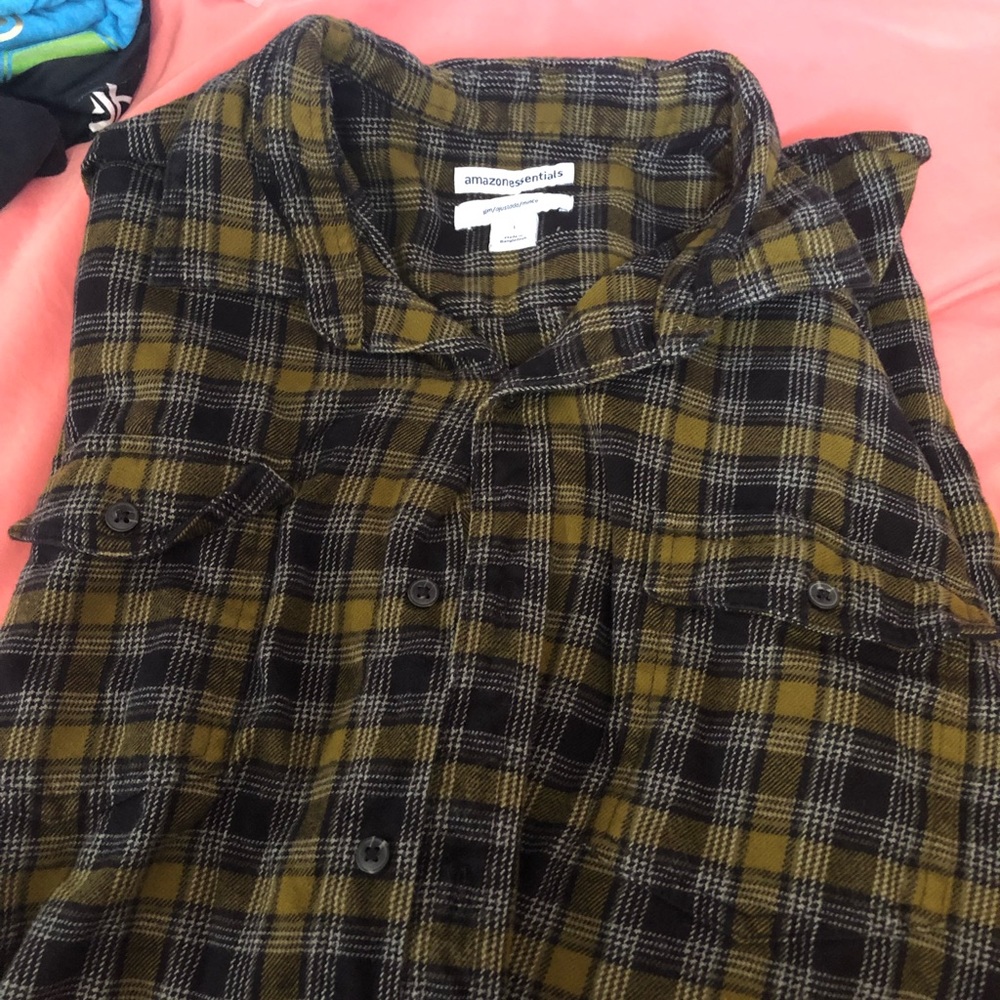 Large flannel shirt